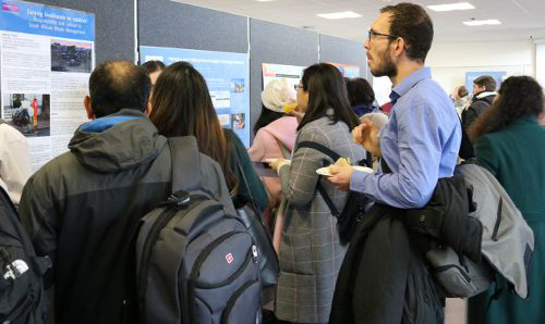 people at Methods Fair event